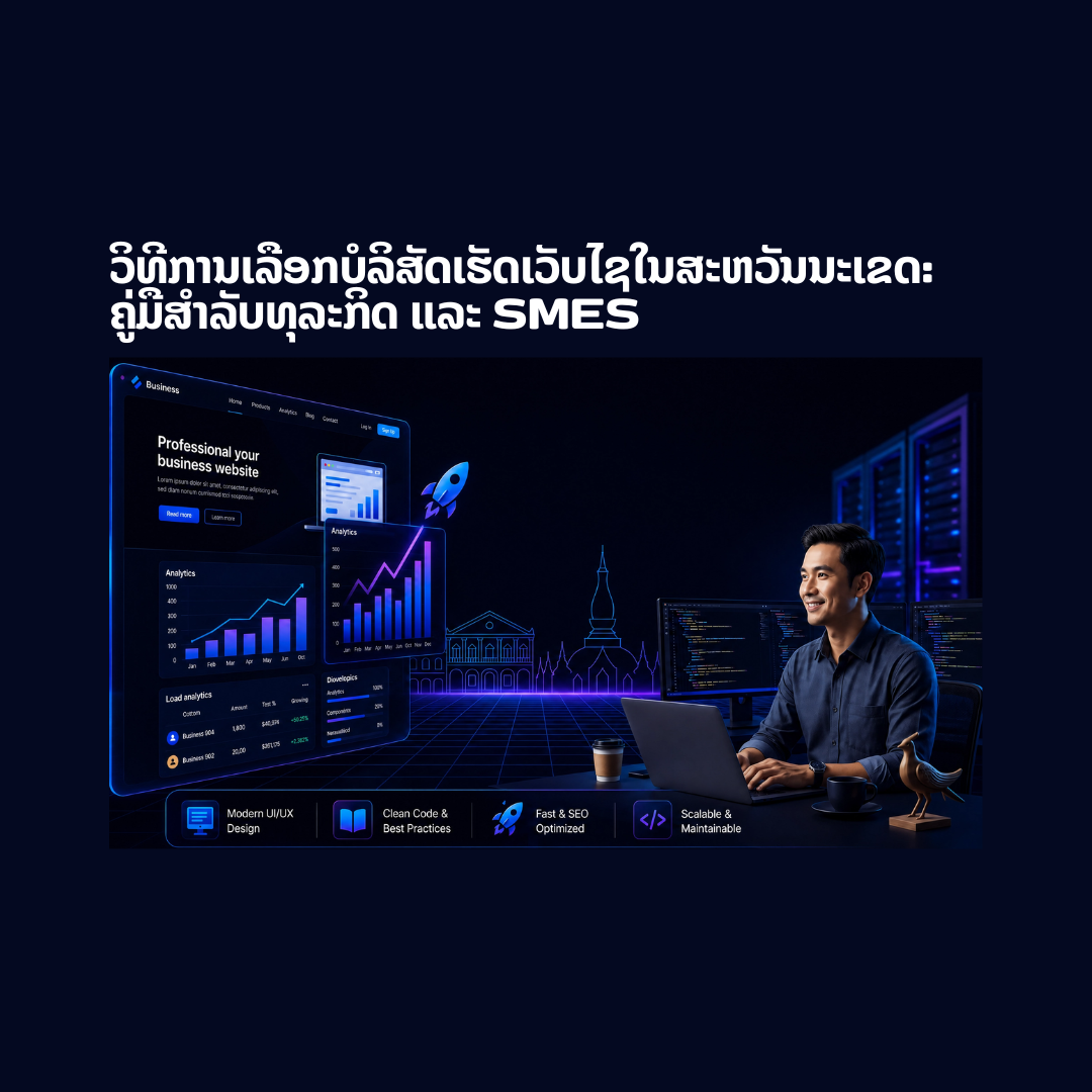 How to Choose a Web Development Company in Savannakhet: A Guide for Businesses and SMEs
